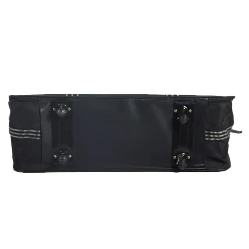 4 Wheel Super Lightweight Folding Suitcase Cargo Zip Bag for Holiday & Travel