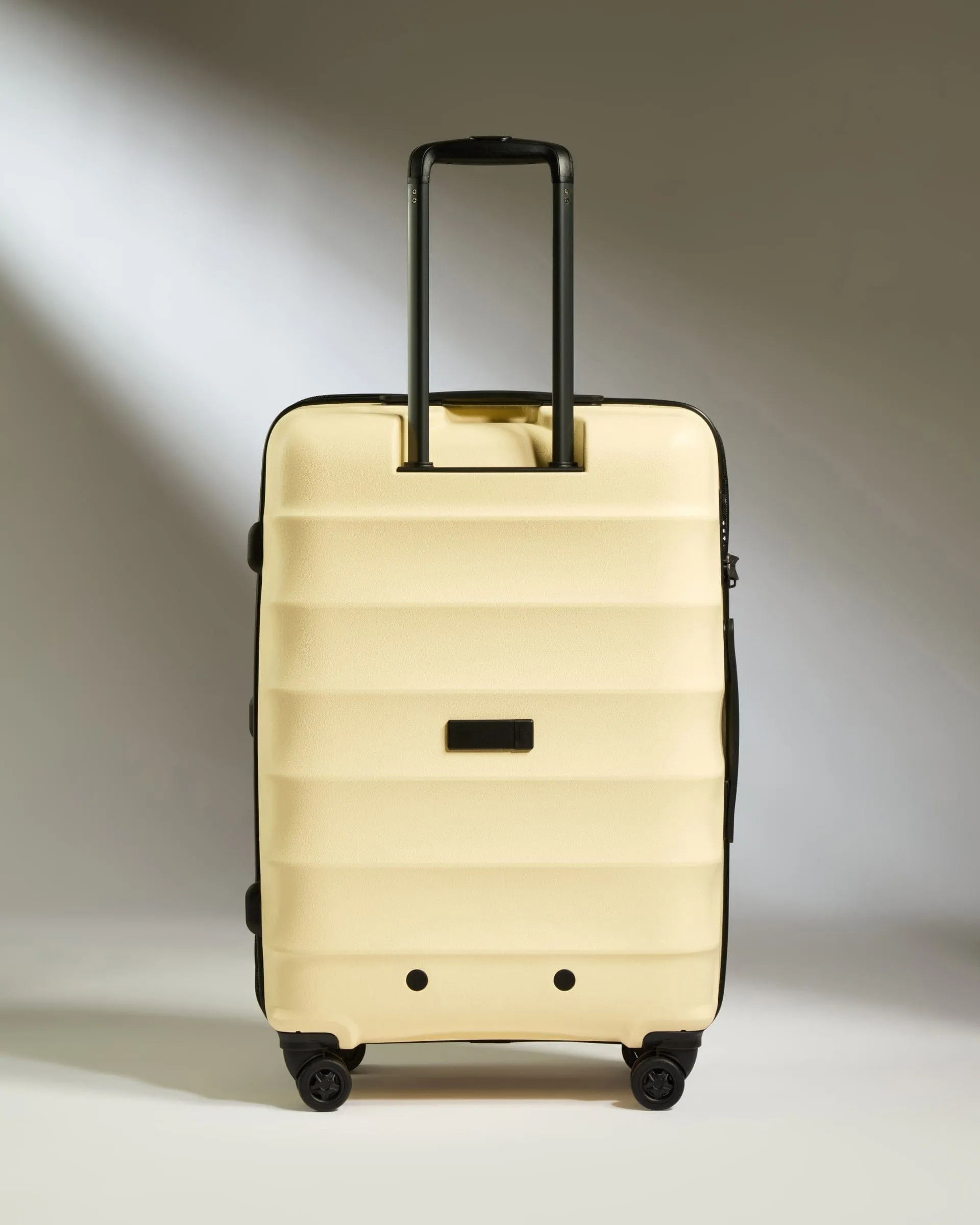 Expandable Cabin Suitcase Set in Pale Yellow - Juno