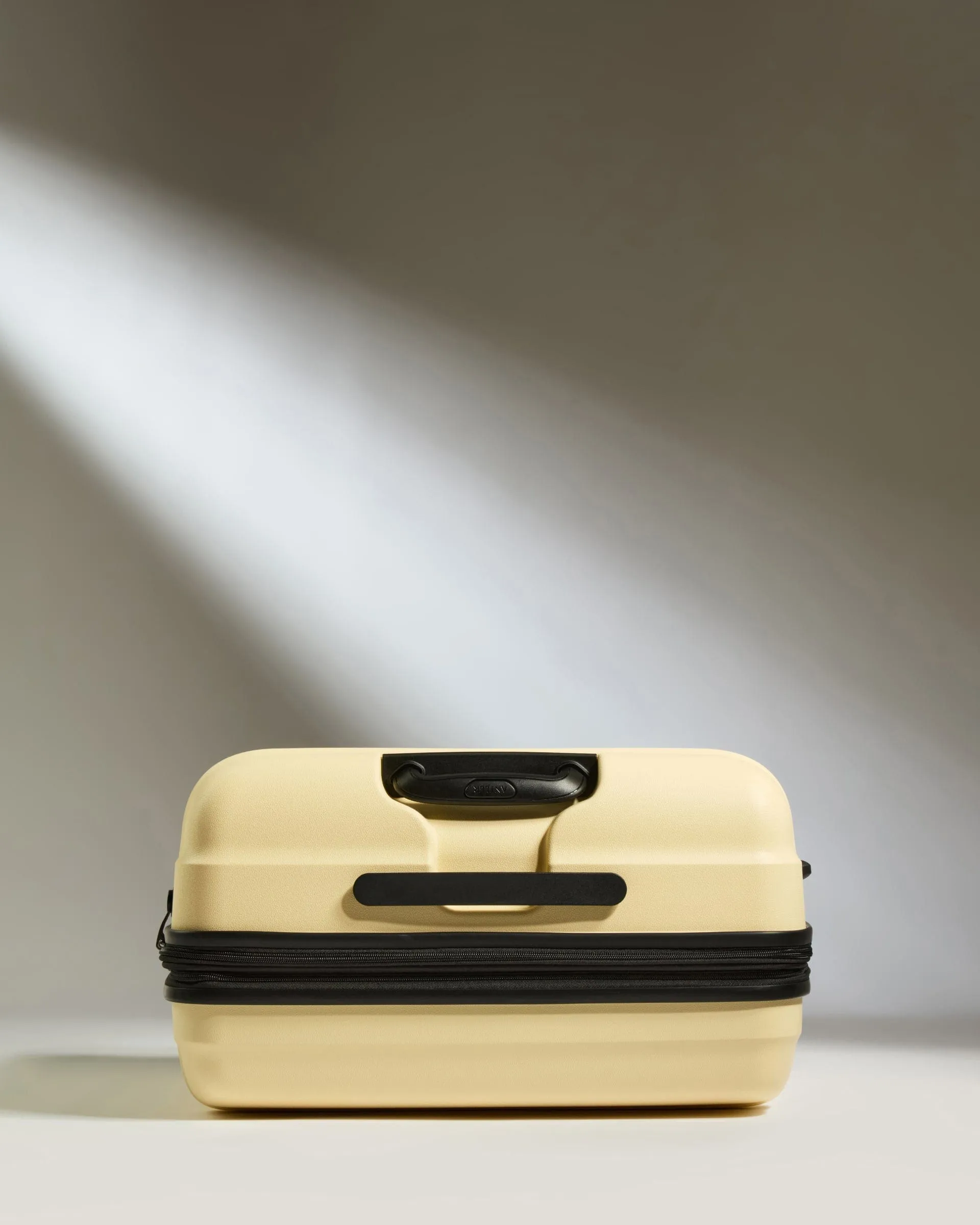 Expandable Cabin Suitcase Set in Pale Yellow - Juno