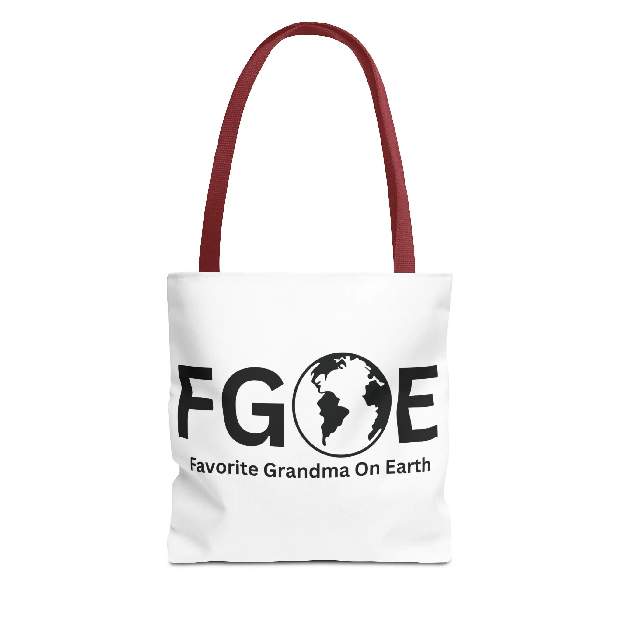 Favorite Grandma On Earth (FGOE) Tote Bag - Custom Printed Stylish and Functional Tote