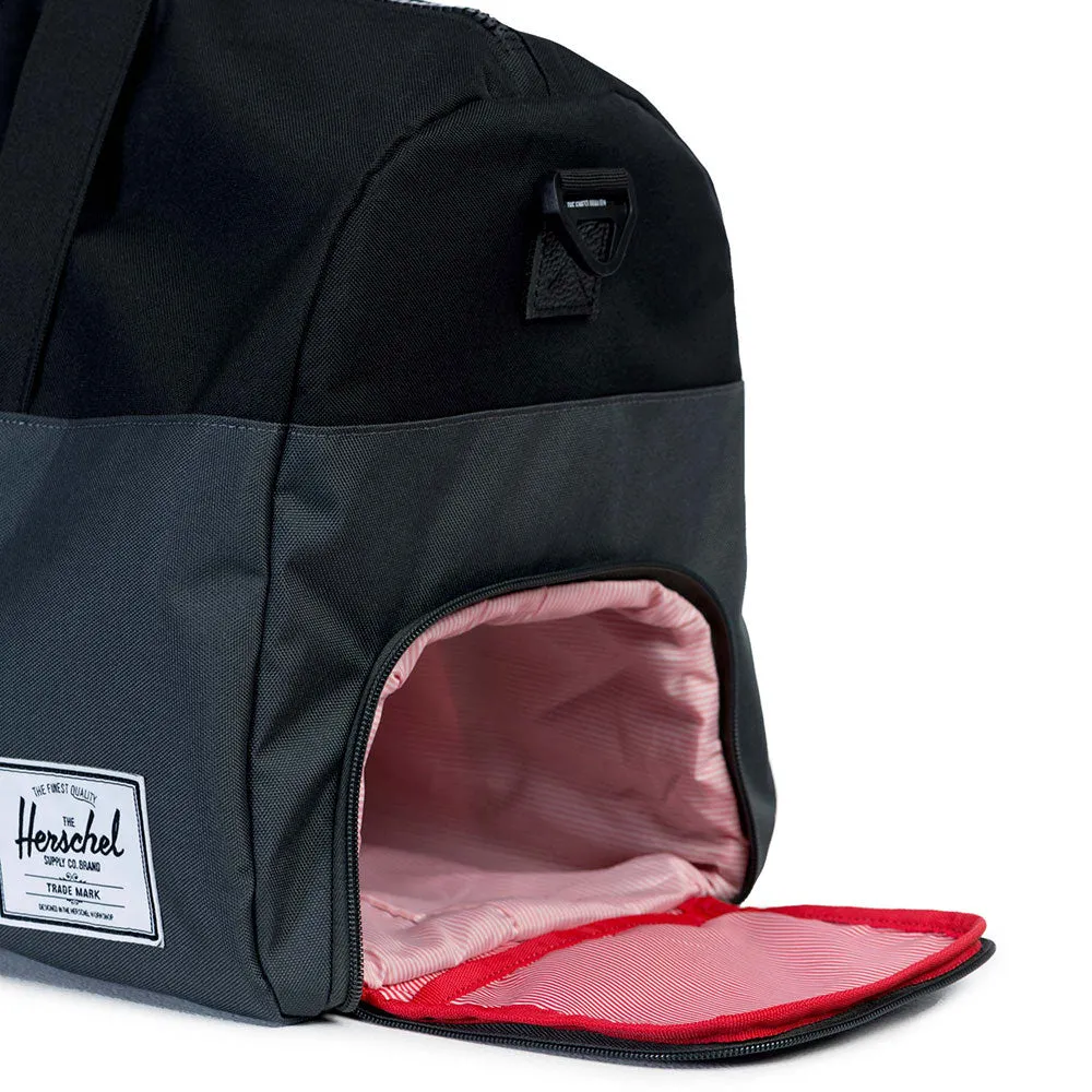 Herschel Lonsdale Duffle Bag, 600D Poly Dark Shadow/Black