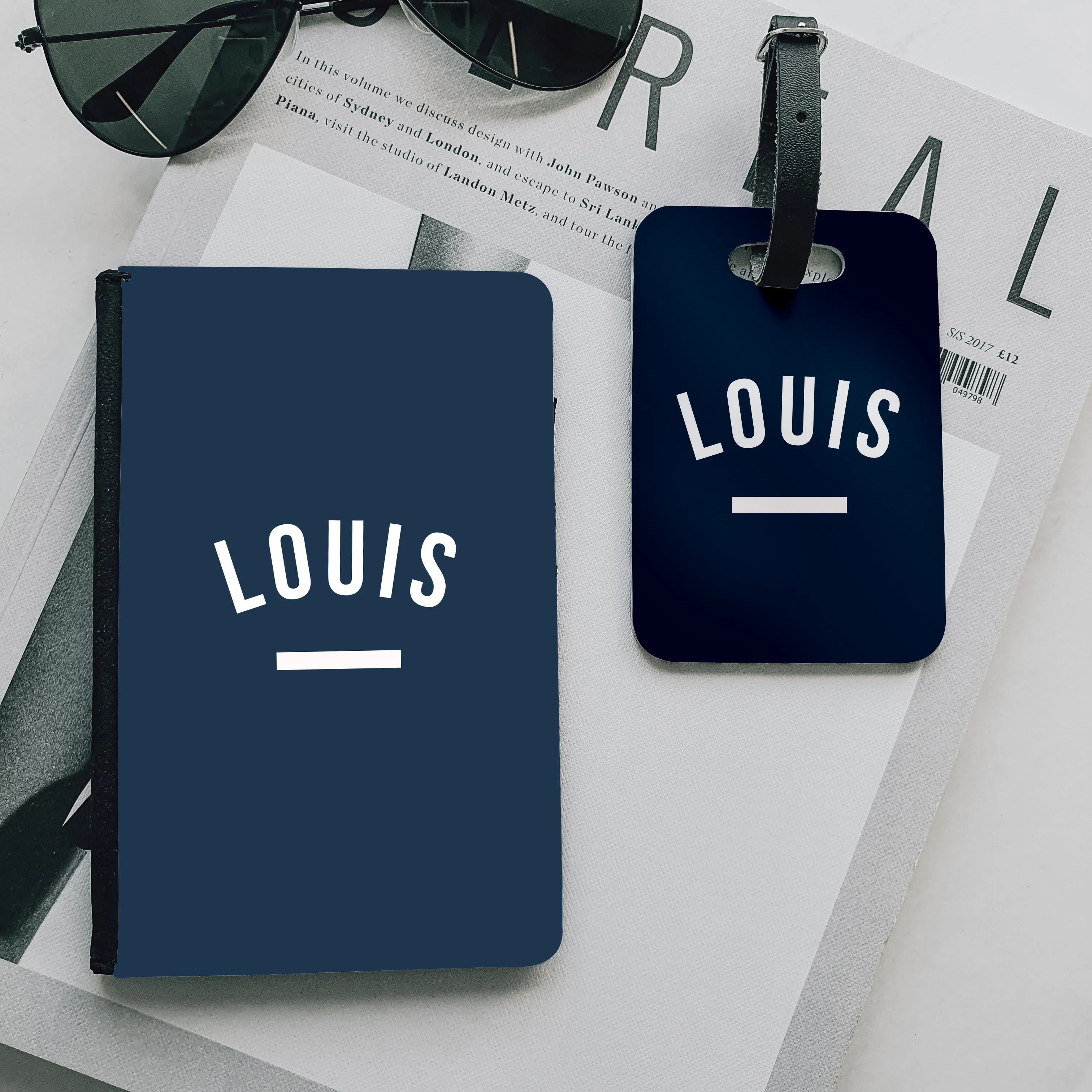 Kids Luggage Tag | Navy